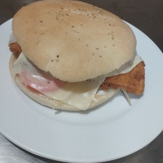 Hamburguesa Pollo Rebozado (pequeña)