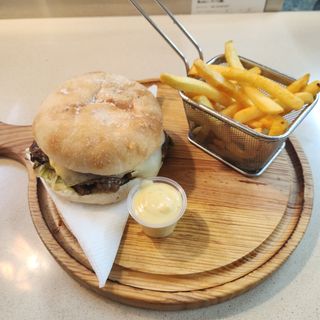 Hamburguesa Doble Queso