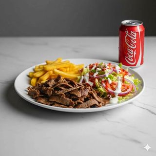 Piatto kebab + bibita