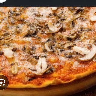 Pizza Margarita Con Champiñón (Pequeña)