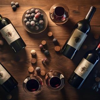 BOTELLA DE VINO TINTO RIBERA 750 cl