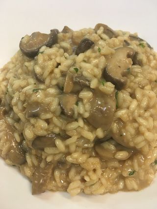 Risotto Con Hongos