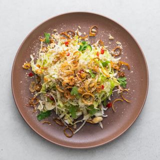 Ensalada birmana de jengibre