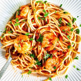 Paste Shrimp & Tomato