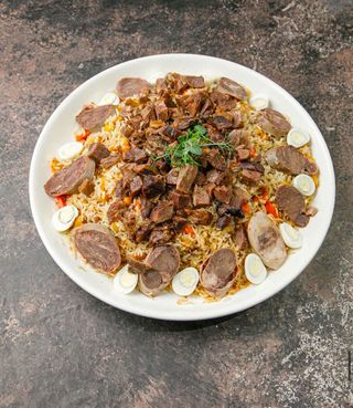 Плов праздничный на 5 персон (1,5кг)