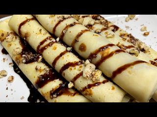 Palačinka nutela - plazma - višnja - šlag