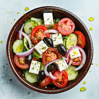 Görög saláta/Salată grecească