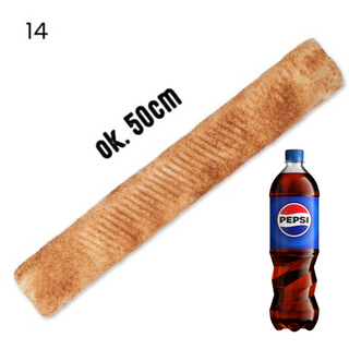 Sr super rollo 50cm + Pepsi 500ml
