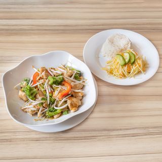 Tofu w sosie 5 smaków