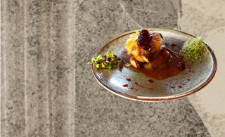 Гъши дроб с поширана круша