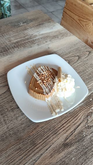 Postre dulce de leche