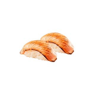Nigiri Salmão Braseado Molho Teriyaki (2 unidades)