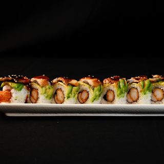 14.- Rolls De Anguila, Gamba Arrebossada, Cranc I Alvocat (8 Uds.)