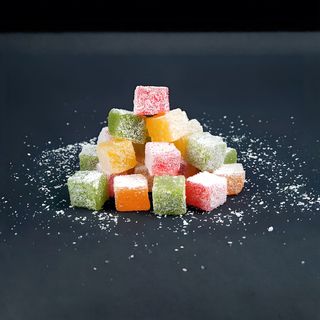 Рахат-лукум фруктовый микс в сахарной пудре (50г)