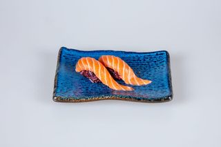 220. Black salmone riso venere 