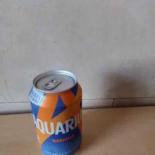Aquarius Naranja lata 330ml.