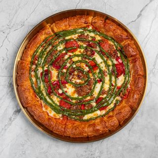 Круассан пицца  болоньезе 