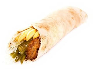 Menú Falafel Rollo Pequeño