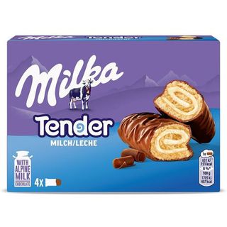 Milka tender 4 unidades