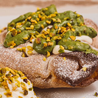 Focaccina crema di pistacchio e mascarpone 25 cm