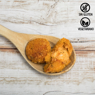 Croquetas de pizza con provolone, tomate seco y orégano (2 uds.)