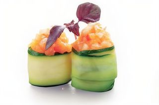 178 Gunkan zucchine salmone 2 pezzi