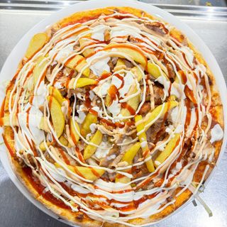 Pizza kebab classica