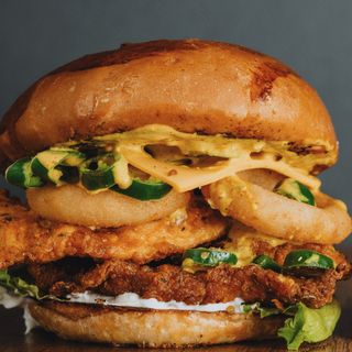 Двоен бургер тика масала (400гр)