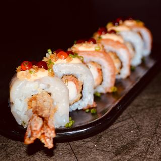 Roll De Langostino y Kimchi (8 Uds.)