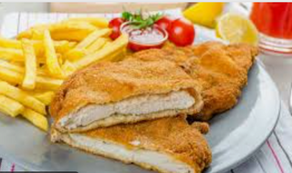 Menú Escalopes De Pollo (2 Uds.)