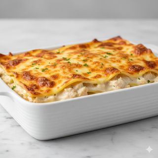 Lasaña De Pollo Cremosa