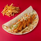 Фреш фрі комбо зі шніцелем