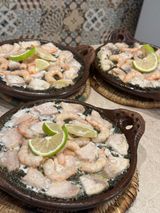 Tajine Mauve avec Fruits de Mer et Espadon