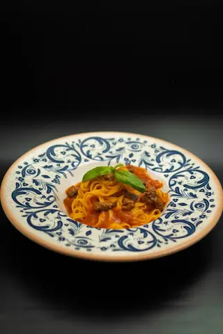 Tagliatelle cu muschi de vitel