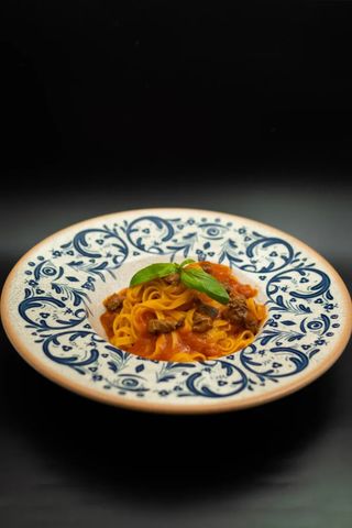Tagliatelle cu muschi de vitel