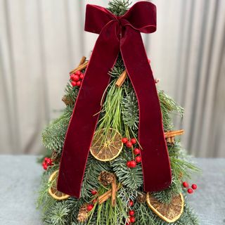 ARBOL NAVIDAD 35 CM DECORADO