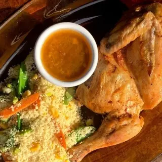 Pollo asado a baja temperatura (porción)