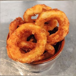 Anelli di cipolla - vegetariano - 7 pezzi