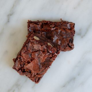 Brownie de chocolate con nueces 
