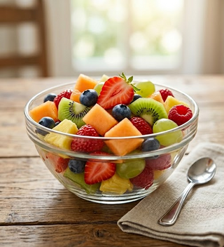 Macedonia di sola frutta fresca