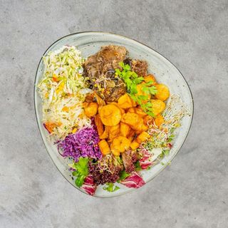 Baranina z bacówki peklowana w bejcy z czerwonego wina