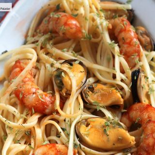 Pasta:☆Di Mare Con Salsa De Tomate