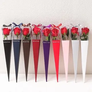 1 roses emballage spécial 