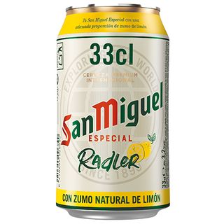 Cerveza San Miguel Radler Lata 33cl.