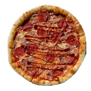 Пицца BBQ с вяленным Мясом