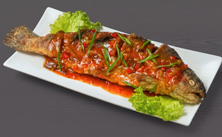 Янтарная форель в пикантном соусе  (1200г)