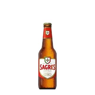 Cerveja Com Álcool Sagres Garrafa 25 cl