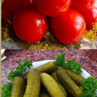 Соленый черри/карнишоны