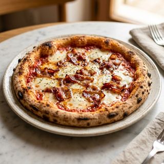 Pizza Bacon 28 Cm.)