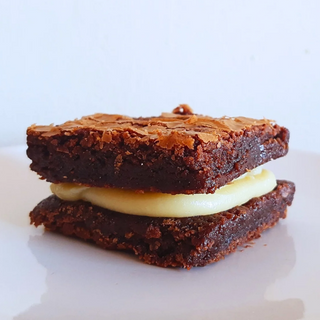 Brownie de Leite Ninho e Nutella